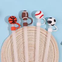 Sports Ball Cable Organizer Set Silicone Wire Management Clips for Desk Office Home School Use 4 Pack One Size gray