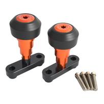 For KTM 390 Duke 2013-2018 Duke 125 200 2012-2017 Motorcycle Frame Sliders Crash Protector For KTM Duke 125 200 390 oranžinė