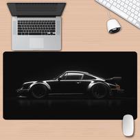 Standard Fabric Mouse Pad Rectangular Desk Mat Non Slip Rubber Base Computer Laptop Office Mouse Mat Gift 900x400x2mm gray