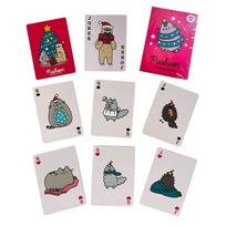 Pkxpcard15 Christmas pusheen cat deck of cards for g