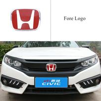 Automobilio priekinio variklio dangčio emblema Logotipas Galinės bagažinės ženklelis Honda 2006-2025 Civic FIT HRV Vezel Avancier Priedai AS9 mkdv9 10th Civic Hatchback
