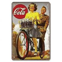 Vintažinis Retro Coca Cola Metalinis Skardinis Ženklų Rinkinys Klasikinė Cola Reklama Sienų Menas Dekoras Barui Pub Vyriškam Kambarėliui Virtuvei Rustic Geležinis Pa 20x30cm（7.8x11.8inch）
