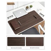 Waterproof Non-slip Leather Mouse Pad & Desk Mat black