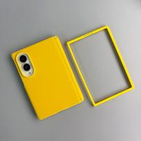 Samsung Z Fold8 Case: Skin-Feel Shell Film, Integrated Protection Magnetic Mid-axis [HD Case Film]