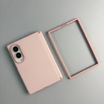 Samsung Z Fold8 Case: Skin-Feel Shell Film, Integrated Protection Magnetic Mid-axis [HD Case Film]