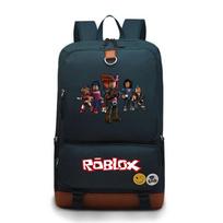 Roblox žaidimų kuprinė, didelės talpos, berniukams ir mergaitėms, mokyklos išvykos krepšys Navy a/collection