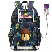 Roblox žaidimų kuprinė, didelės talpos, berniukams ir mergaitėms, mokyklos išvykos krepšys Flower yellow/avatar