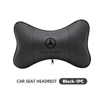 Odinės automobilinės kaklo pagalvėlės Kvėpuojantis galvos atramos automobilio sėdynės kaklo apsaugos pagalvėlė skirta Benz AMG Exclusive W204 W222 W205 W203 W213 W124