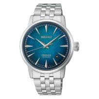 SEIKO PRESAGE Cocktail Time Automatic Mechanical Watch HCB001J Men's 38.5mm Calendar Date Function Made in Japan blue