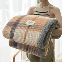 Žieminė megzta antklodė Pledas Dvigubas Didelis Koralinis Aksominis Šiltas Antklodė Paklodės Biuras Lėktuvas Sofa Šilta Antklodė 200x230cm
