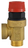 Apsauginis vožtuvas FERRO, 1/2" vidus/išorė, 2,5 bar, Z1525MF