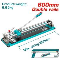 Plytelių pjovimo staklės TOTAL, pjovimo storis iki 14 mm, 600 mm, THT06001