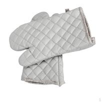 Microwave Oven Barbecue Gloves L white