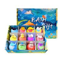 1 Set Ocean-Themed Bath Bombs with Surprise Toys Fizzy Colorful Bubble Bath Balls for Kids Spa-Like Relaxation Fun Gift for Toddlers Children C blue
