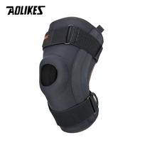 AOLIKES 1PCS Knee Brace Knee Support for Stability Meniscus Injuries Minor ligament Sprains for Men and Women High Quality Practical Daily Use L gray