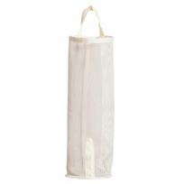Space Saving Hanging Storage Bag Large Capacity Multifunctional Sock Storage Bag Wall Mounted Mesh Pocket white