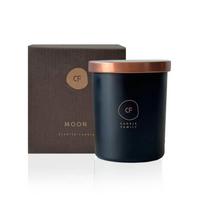Candle Family Kvepianti sojų vaško žvakė rosegold 'Moon'