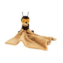 JELLYCAT Shy Bee Pacifying Towel Plush Towel 34cm Long Animal