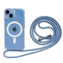 Kryžinė juostelė Magnetinis dėklas iPhone 17 Air 16 16E 15 14 Plus 13 12 Pro Max 11 Telefonams Magsafe Kietas PC Skaidrus galinis dangtelis iPhone 16 Pro gray
