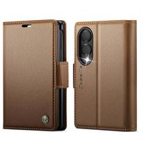 Luxury Leather Case for Samsung Galaxy Z Fold 8 Wallet RFID Blocking with Card Holder Magnetic Flip Cover Shockproof Kickstand Galaxy Z Fold 8 ruda