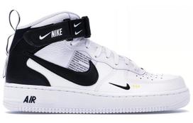 Nike Air Force 1 Mid '07 LV8 'Baltas Juodas' 804609-103 38.5 white