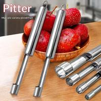 4Pcs Fruit Core Remover Cutter Kitchen Gadgets Stainles Steel Home Tool Apples Red Dates Cherry Corers Fruit Core Remove Tool 4pcs set
