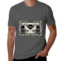 Art Nouveau Aubrey Beardsley Salome TShirt Work Casual Loose Fit TShirt 4XL black