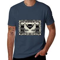 Art Nouveau Aubrey Beardsley Salome TShirt Work Casual Loose Fit TShirt 4XL black