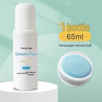 High-Capacity Quick-Dry Thermal Paper Correction Fluid for Privacy Protection and Order Removal white
