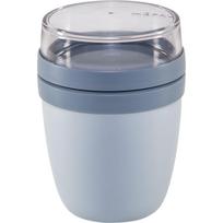 Užkandžių indelis Mepal Lunchpot Ellipse mini, 300+120 ml, nordic blue