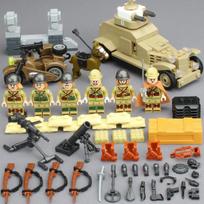 Antrojo pasaulinio karo kareivis Japonijos armija 89 92 Vikšrinis kovinis tankas Karinis ginklo modelis Sunkiosios šarvuotos transporto priemonės tipas Statybinės kaladėlės Plytos Žaislas