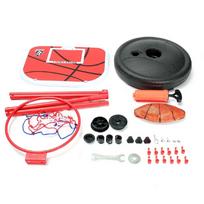 1.5m Ball 72-150cm New Red Basketball Hoop+Basketball+Pump Adjustable Kids Mimi Basketball Hoop Rim Net Set Height Backboard Basket red