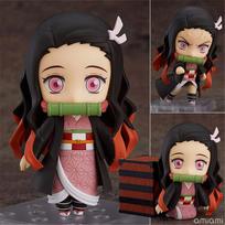 Fine Smiling Nendoroid Demon Slayer GSC Kamado Nezuko Tanjirou Uzui Tengen Hashibira Inosuke Agatsuma Zenitsu Akaza Anime Figūrėlės black