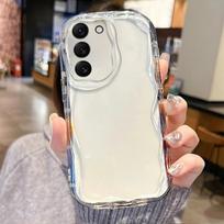 Skaidrus TPU bangų minkštas dėklas, skirtas Samsung A55 5G A54 5G A 54 A53 A35 A34 A52S 5G A52 A15 A14 A13 A32 A24 4G A22 A23 Dėklas Dangtelis Bamperis For Samsung A50 A50S