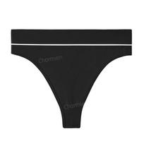 Sports yoga women's sexy coquettish seamless underwear women's low-rise seamless underwear European and American large-size T-pants XL juoda