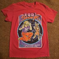 Steven Rhodes  Body Swap  Graphic T-Shirt - Red Retro VHS Style - Size S XXXL black