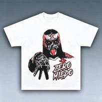 2026 Hot Sale Wrestler Penta Zero Miedo Retro Print Merch T Shirts Men Women Y2K Retro Graphic Oversized T Shirt Print Crew Neck Casual T Shirt XXXL black