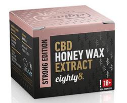 Eighty8 Honey Wax CBD ekstraktas 69 %, THC <0,2 %, 1 g