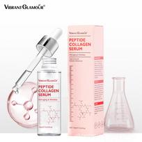 Vibrant Glamour Hexapeptide Collagen Hydrating Anti-Wrinkle Serum Standard Size white