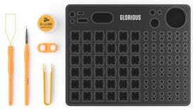 Klaviatūros valymo rinkinys Glorious PC Gaming Race GLO-ACC-LUBE-KIT, juoda sp./geltona sp.