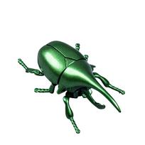 Mechaninis Vabalas Kūrybingas Išdaigininkas Animacinis Vabzdžio Modelis Scarab Vabalas Vaikų Kovinis Mechaninis Žaislas žalia