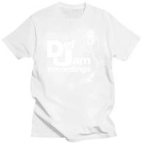 Men's DEF JAM Recordings Logo Classic Rap Hip Hop Print NAS T-Shirt Mens Spring Summer 2024100% Cotton Graphic T Shirts 4XL white