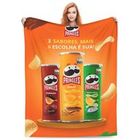 Pringles traškučių vilnos pledas Bulvių užkandžių pledai lovai, sofai Super minkštas pledas 30x40in orange