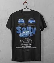 Summer Unisex Womens Sally Im Lightning Cars Mcqueen Graphic T Shirts Accessories Funny Cotton Couple Top Kids Tee Clothes 3XL gray