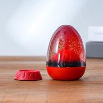 Creative Volcano Eruption Oil Leak Hourglass Ornament – Home Decoration & Christmas Gift mėlyna