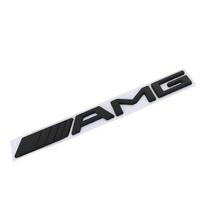 3d ABS Black Logo AMG Emblem Letters Car Trunk Badge For Mercedes Benz W204 W205 W176 W177 W212 W213 AMG Sticker Accessories BK1 white