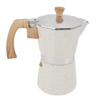 300ml Capacity Moka Pot Coffee Maker 6 Cups Capacity Aluminum Coffee Pot  Kitchen Use mėlyna