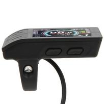 LCD Display ABS 500C Color Indicator Meter Control Panel Electric Bike Accessory for Bafang BBS01 black