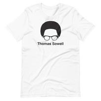 THOMAS SOWELL White Tee Short-Sleeve Unisex T-Shirt XXXL black