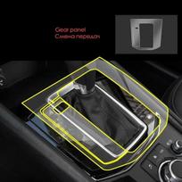 Tpu Film for Mazda CX5 CX-5 2017-2023 Car Interior Sticker Center Console Gear Touch Screen Dashboard Door Windows Lifting Panel